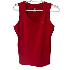 K-Swiss Womens Red Sleeveless Tank Top Size Large